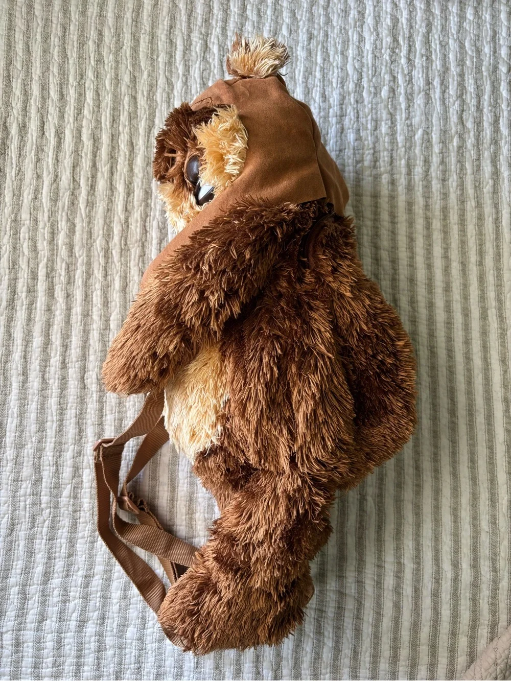 Disney Parks 2025 Star Wars Wicket the Ewok Plush Backpack